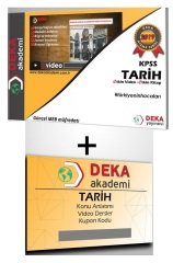 Deka Akademi 2019 KPSS Tarih Etkin Videolu Ders Notları Deka Akademi Yayınları