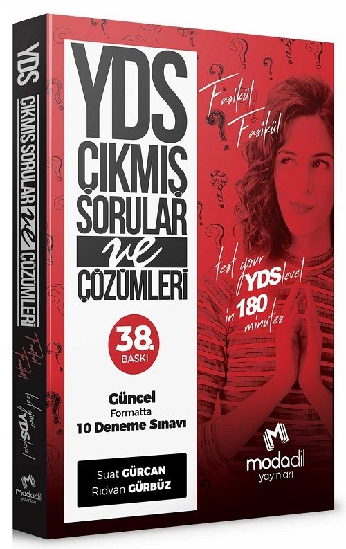 Modadil YDS Çıkmış Sorular ve Çözümleri Fasikül Şeklinde Modadil Yayınları