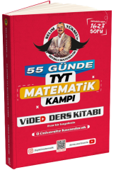 Bıyıklı Matematik YKS TYT 55 Günde Matematik Kampı Video Ders Kitabı - Selim Yüksel Bıyıklı Matematik