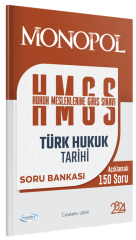 Monopol 2024 HMGS Türk Hukuk Tarihi Soru Bankası - Celalettin Uray Monopol Yayınları