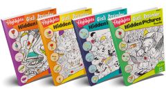 Dikkat Atölyesi Highlights Hidden Pictures Puzzles 4 lü Set Dikkat Atölyesi Yayınları