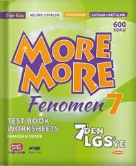 Kurmay ELT More and More English 7 Fenomen Worksheets Test Book Kurmay ELT Yayınları