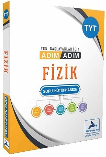 Paraf YKS TYT Adım Adım Fizik Soru Kütüphanesi Soru Bankası Paraf Yayınları