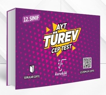 Karekök YKS AYT 12. Sınıf Türev Cep Test Karekök Yayınları