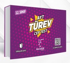 Karekök YKS AYT 12. Sınıf Türev Cep Test Karekök Yayınları