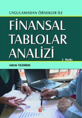 Ekin Finansal Tablolar Analizi 2. Baskı - Adem Yıldırım Ekin Yayınları