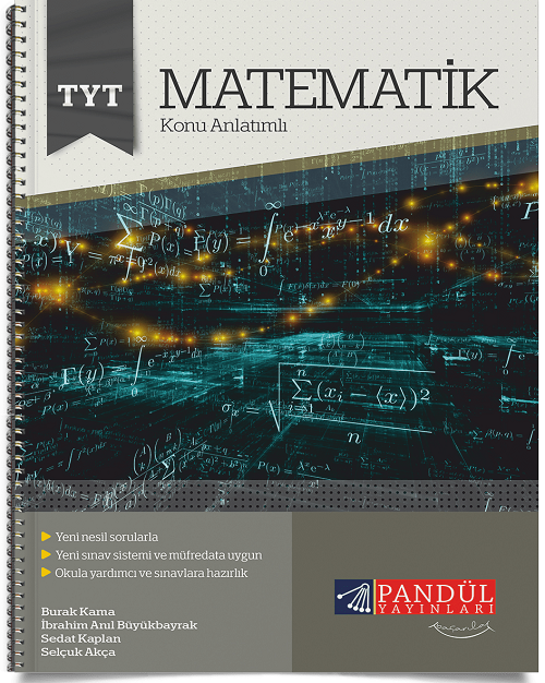 Pandül YKS TYT Matematik Konu Anlatımlı Defter Pandül Yayınları