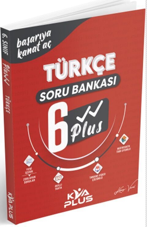 KVA Plus 6. Sınıf Türkçe Plus Soru Bankası KVA Plus Yayınları