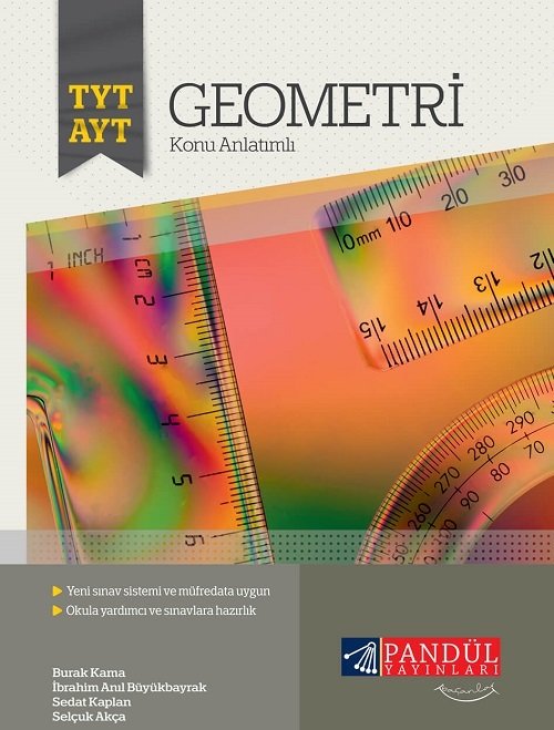 Pandül YKS TYT AYT Geometri Konu Anlatımlı Defter Pandül Yayınları