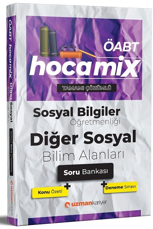 SÜPER FİYAT - Uzman Kariyer ÖABT Sosyal Bilgiler Diğer Sosyal Bilim Alanları Hocamix Konu, Soru Bankası ve Deneme Sınavı Çözümlü Uzman Kariyer Yayınları