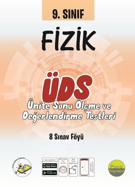 Pano 9. Sınıf Fizik ÜDS Ünite Değerlendirme Sınavı Pano Yayınevi