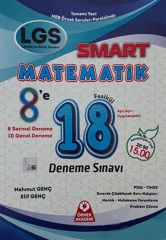 SÜPER FİYAT - Örnek Akademi LGS Smart Matematik 18 Deneme Sınavı Örnek Akademi Yayınları