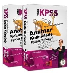 Yargı 2018 KPSS Eğitim Bilimleri Anahtar Kelimelerle Konu Anlatımı Set 2 Kitap Yargı Yayınları