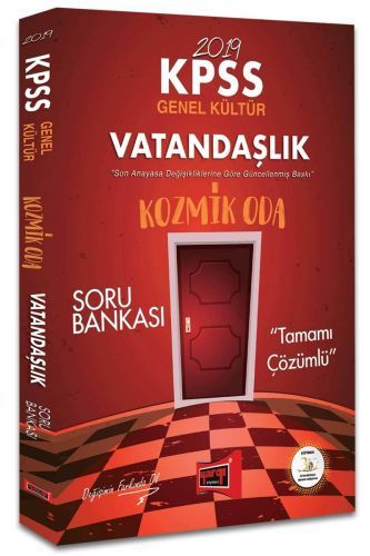 SÜPER FİYAT - Yargı 2019 KPSS Kozmik Oda Vatandaşlık Soru Bankası Çözümlü Yargı Yayınları