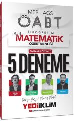 Yediiklim 2025 ÖABT MEB-AGS İlköğretim Matematik Öğretmenliği VİP 5 Deneme Çözümlü - Hakan Efe Yediiklim Yayınları