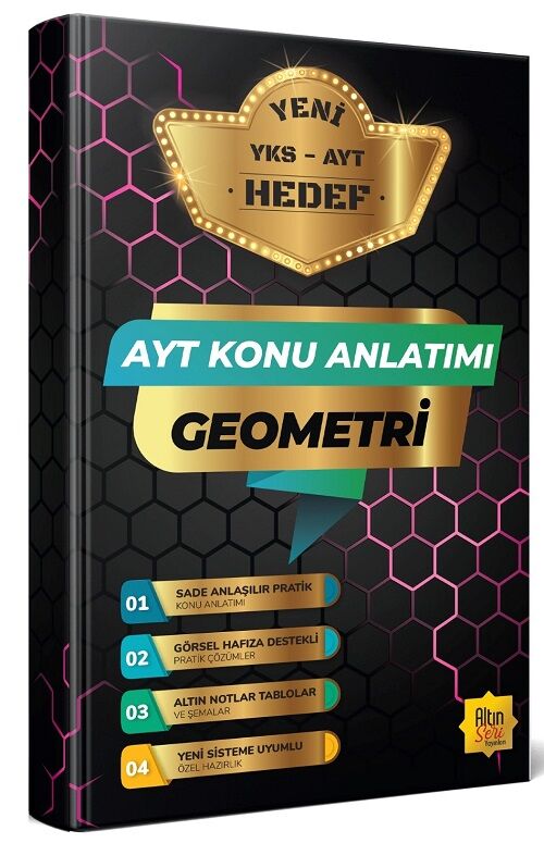 Altın Seri YKS AYT Geometri Hedef Konu Anlatımı Altın Seri Yayınları