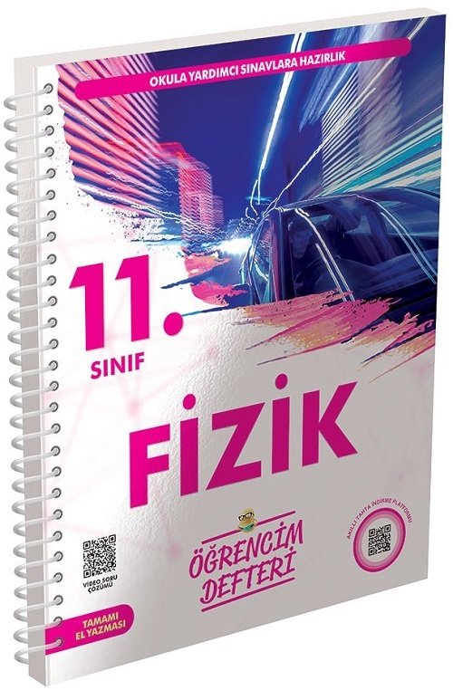 Murat 11. Sınıf Fizik Öğrencim Defteri Murat Yayınları