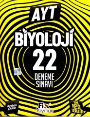 Fix Yayınları YKS AYT Biyoloji 22 Deneme Fix Yayınları