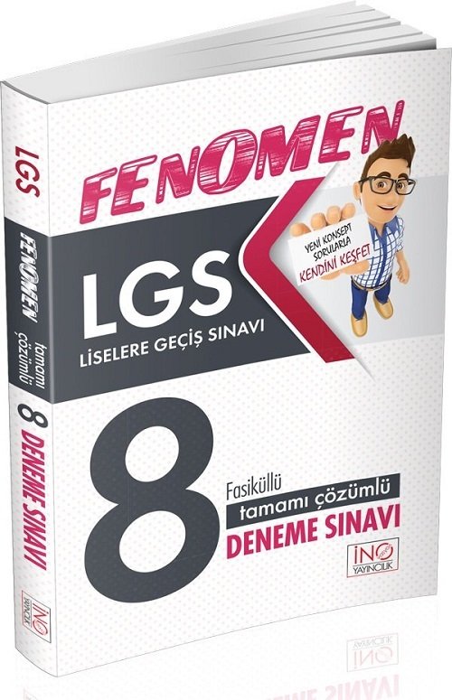 İnovasyon LGS Fenomen 8 Deneme Sınavı Çözümlü İnovasyon Yayınları