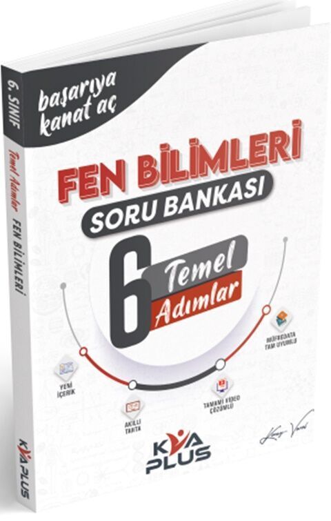 KVA Plus 6. Sınıf Fen Bilimleri Temel Adımlar Soru Bankası KVA Plus Yayınları