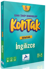 Paraf 5. Sınıf İngilizce Kontak Konu Takip Denemeleri Paraf Yayınları