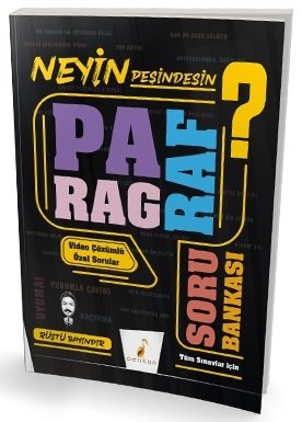 Pelikan KPSS DGS ALES YKS Neyin Peşindesin Paragraf Soru Bankası - Rüştü Bayındır Pelikan Yayınları