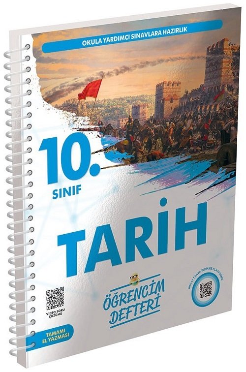 Murat 10. Sınıf Tarih Öğrencim Defteri Murat Yayınları