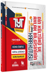 İnformal 2024 YKS TYT AYT Din Kültürü ve Ahlak Bilgisinin Kara Kutusu Çıkmış Sorular Soru Bankası İnformal Yayınları