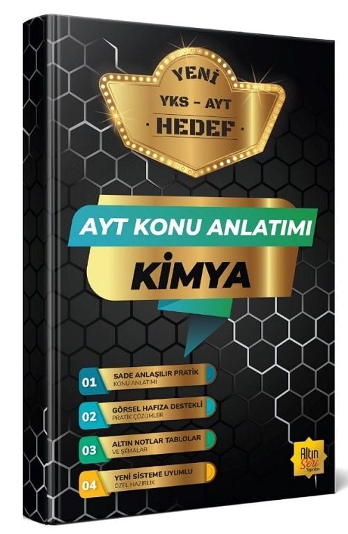 Altın Seri YKS AYT Kimya Hedef Konu Anlatımı Altın Seri Yayınları