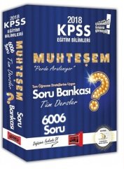 Yargı 2018 KPSS Eğitim Bilimleri Muhteşem Soru Bankası Tüm Dersler Yargı Yayınları