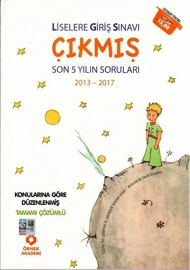 SÜPER FİYAT - Örnek Akademi 8. Sınıf LGS Son 5 Yıl Çıkmış Sorular Örnek Akademi Yayınları