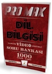 Pelikan KPSS DGS ALES YKS Dil Bilgisi Promax Soru Bankası - Rüştü Bayındır Pelikan Yayınları