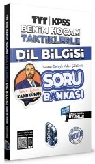 Benim Hocam 2022 YKS TYT KPSS Taktiklerle Dil Bilgisi Soru Bankası Çözümlü - Kadir Gümüş Benim Hocam Yayınları