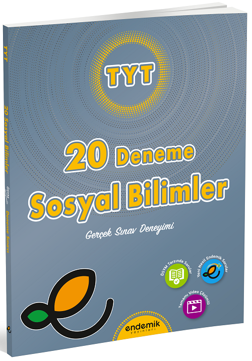 Endemik YKS TYT Sosyal Bilgiler 20 Deneme Endemik Yayınları