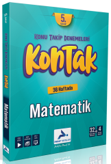 Paraf 5. Sınıf Matematik Kontak Konu Takip Denemeleri Paraf Yayınları