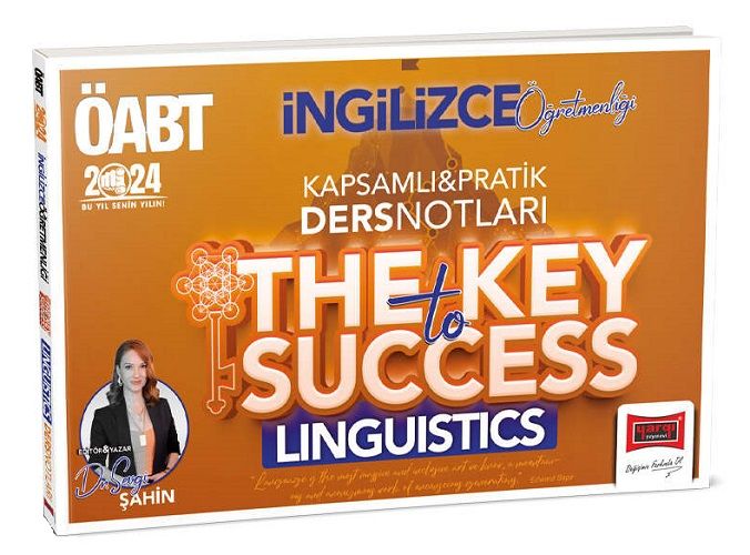 Yargı 2024 ÖABT İngilizce Öğretmenliği The Key To Success Linguistics Ders Notları - Sevgi Şahin Yargı Yayınları