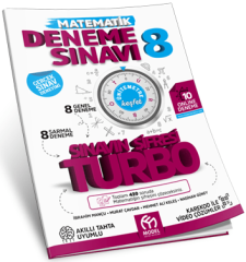 Model 8. Sınıf Matematik Turbo 16 Deneme Model Eğitim Yayınları