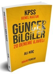 Doğru Tercih 2019 KPSS Güncel Bilgiler (20 Deneme İlaveli) Ali Koç Doğru Tercih Yayınları