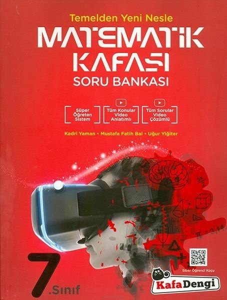 Kafadengi 7. Sınıf Matematik Kafası Soru Bankası Kafadengi Yayınları