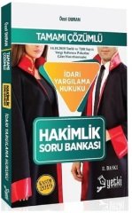 SÜPER FİYAT - Yetki Hakimlik İdari Yargılama Hukuku Soru Bankası - Özal Duran Yetki Yayınları