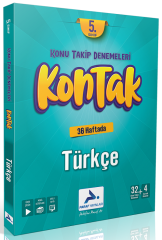 Paraf 5. Sınıf Türkçe Kontak Konu Takip Denemeleri Paraf Yayınları