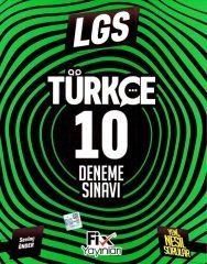 Fix Yayınları LGS Türkçe 10 Deneme Fix Yayınları