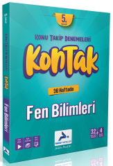 Paraf 5. Sınıf Fen Bilimleri Kontak Konu Takip Denemeleri Paraf Yayınları