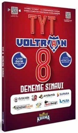 Voltran Karma YKS TYT Voltran 8 Deneme Volttran Karma Yayınları