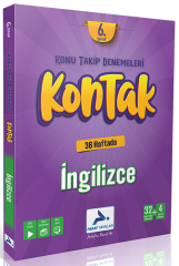 Paraf 6. Sınıf İngilizce Kontak Konu Takip Denemeleri Paraf Yayınları