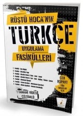 Pelikan KPSS DGS ALES YKS Rüştü Hoca nın Türkçe Uygulama Fasikülleri - Rüştü Bayındır Pelikan Yayınları