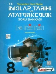 Kafadengi 8. Sınıf TC İnkilap Tarihi ve Atatürkçülük Kafası Soru Bankası Kafadengi Yayınları