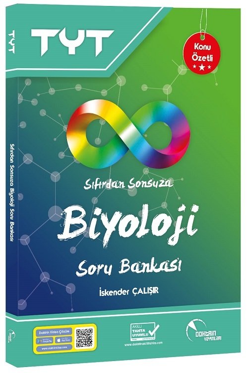 Doktrin YKS TYT Sıfırdan Sonsuza Biyoloji Konu Özetli Soru Bankası Doktrin Yayınları