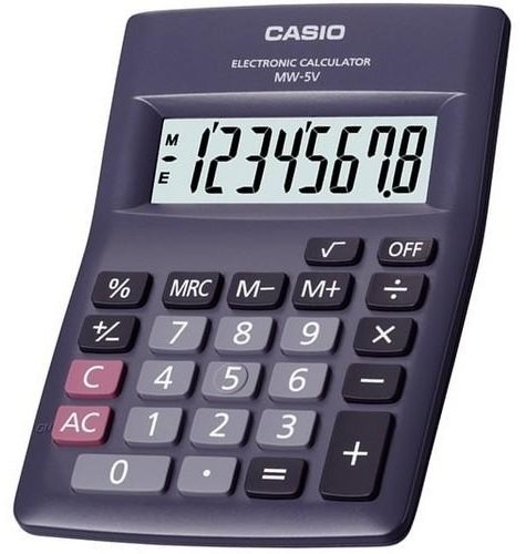 Casio Hesap Makinesi MW-V5