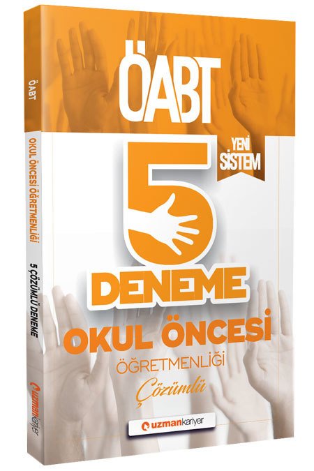 SÜPER FİYAT - Uzman Kariyer 2020 ÖABT Okul Öncesi Yeni Sistem 5 Deneme Çözümlü Uzman Kariyer Yayınları